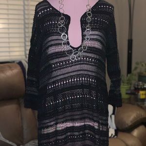 Moda International Tops - 🖤Purchased from VS Black tunic🖤 Moda International Tops - 🖤Purchased from VS Black tunic🖤
